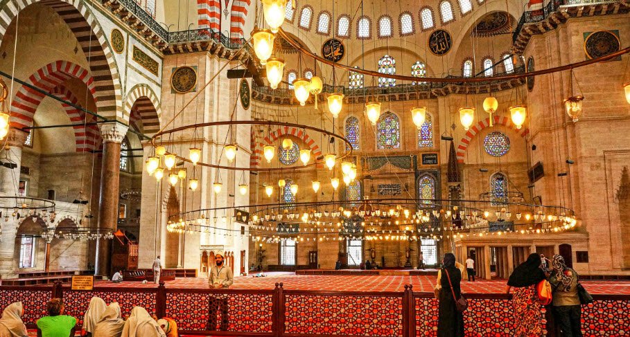 Süleymaniye Mosque, Istanbul, Turkey